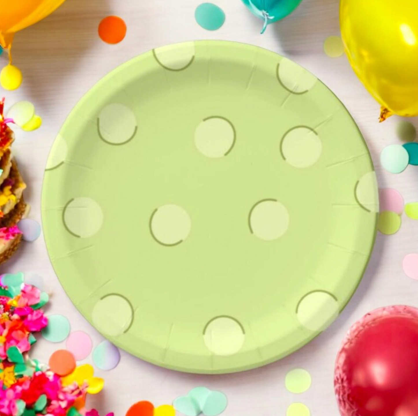 Pickleball Birthday Plates | 8 Count | Dessert Plates | Pickleball 1st Birthday | Decorations | Bachelorette