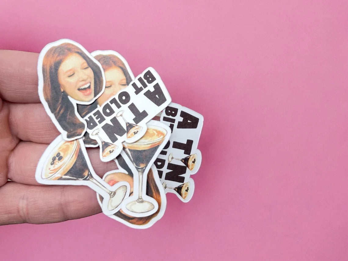 Espresso Martini Confetti | Birthday 40 Piece Confetti | A Tini Bit Older | Photo Confetti | Party Decorations | Party Supplies | Personalized