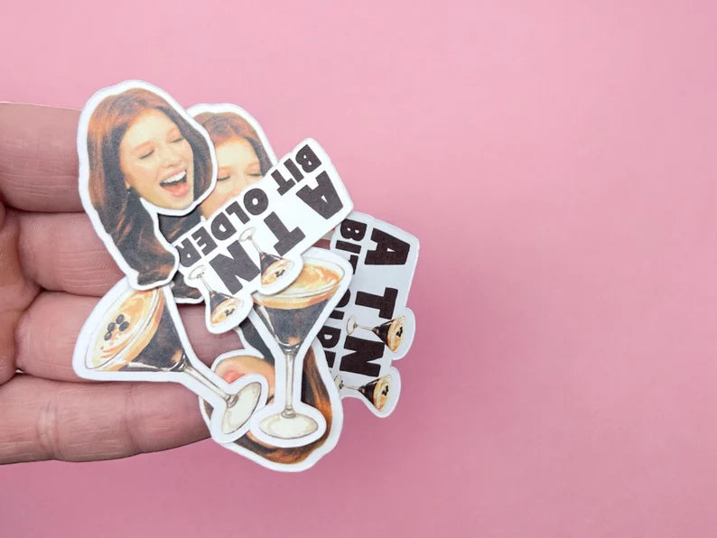 Espresso Martini Confetti | Birthday 40 Piece Confetti | A Tini Bit Older | Photo Confetti | Party Decorations | Party Supplies | Personalized