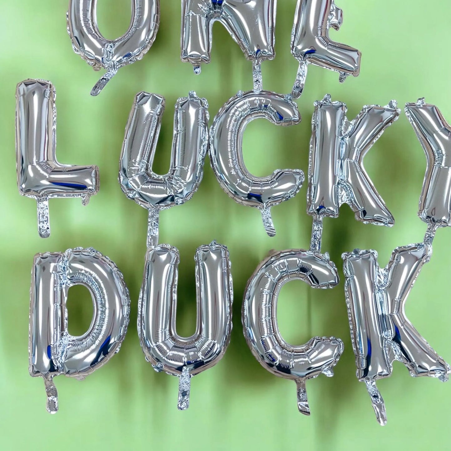 One Lucky Duck Party Balloon Bundle | Mallard Duck Birthday | Duck Hunting Party | Lucky Theme |First Birthday Party Decor