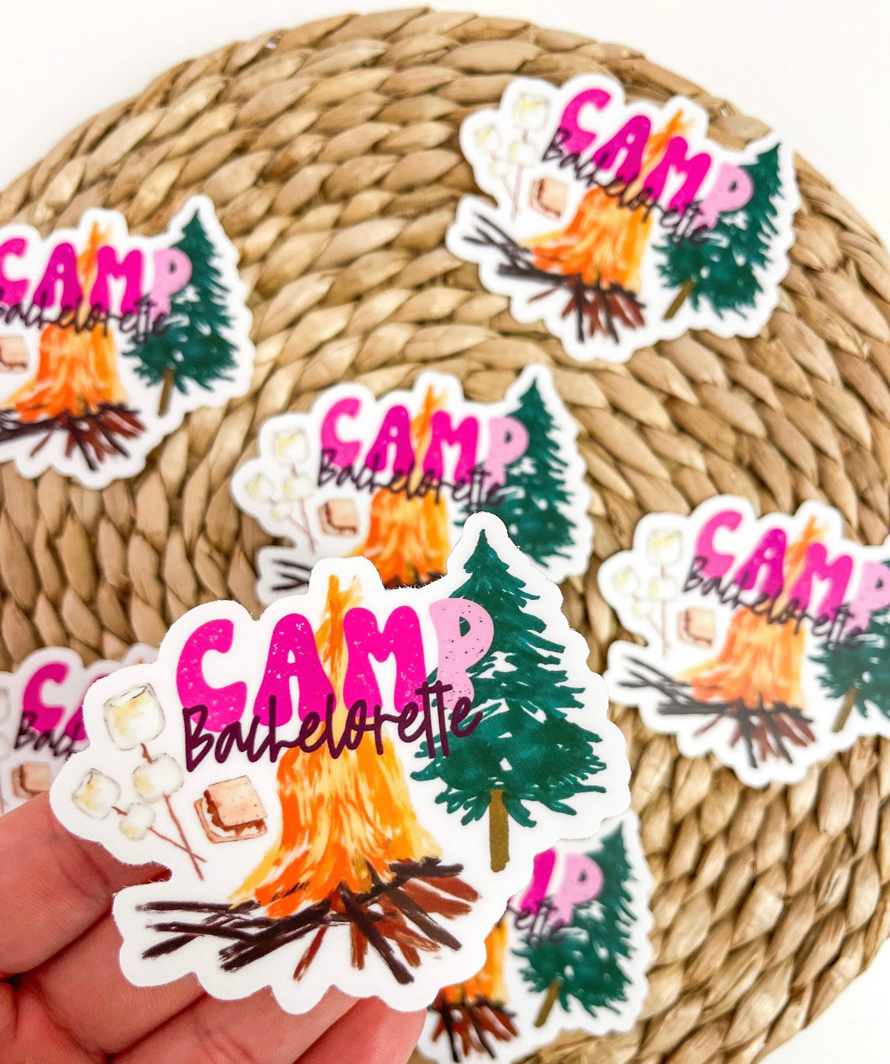 Camp Bachelorette Sticker