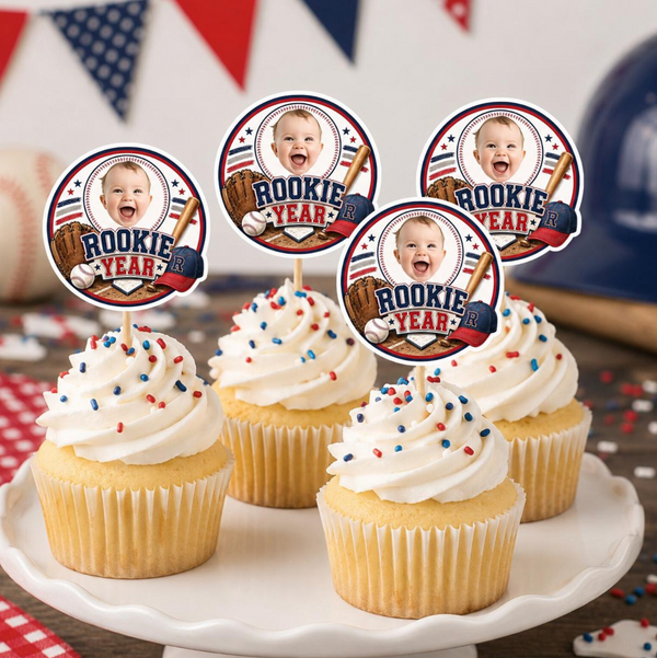 Rookie of the Year Cupcake Toppers