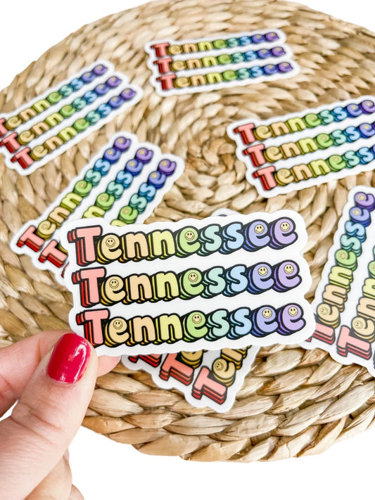 Tennessee Rainbow Sticker