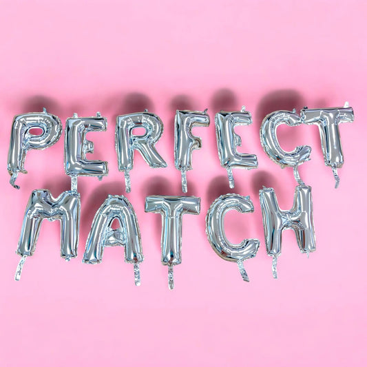 Perfect Match Party Balloon Bundle | Perfect Match Bachelorette | She Found Her Perfect Match | Party Decorations | Party Balloons |