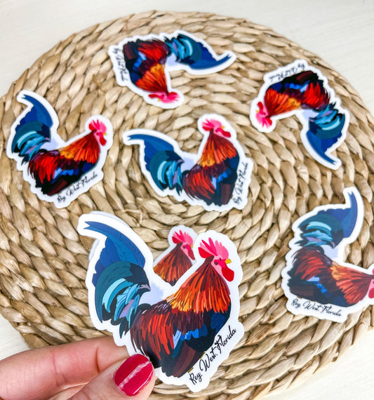 Key West Rooster Sticker